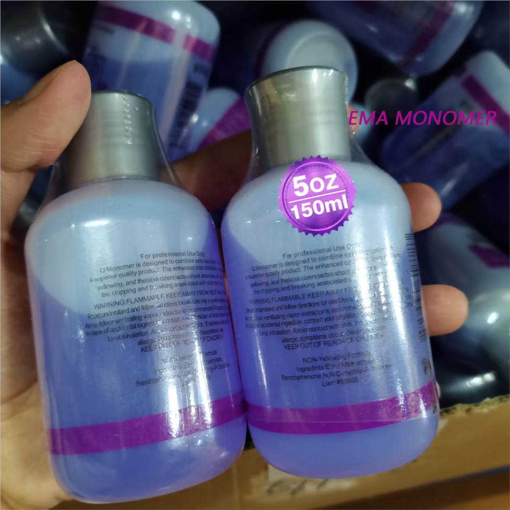 Acrylic Powder Clear - Liquide acrylique pour ongles EMA 150/120/40ml,