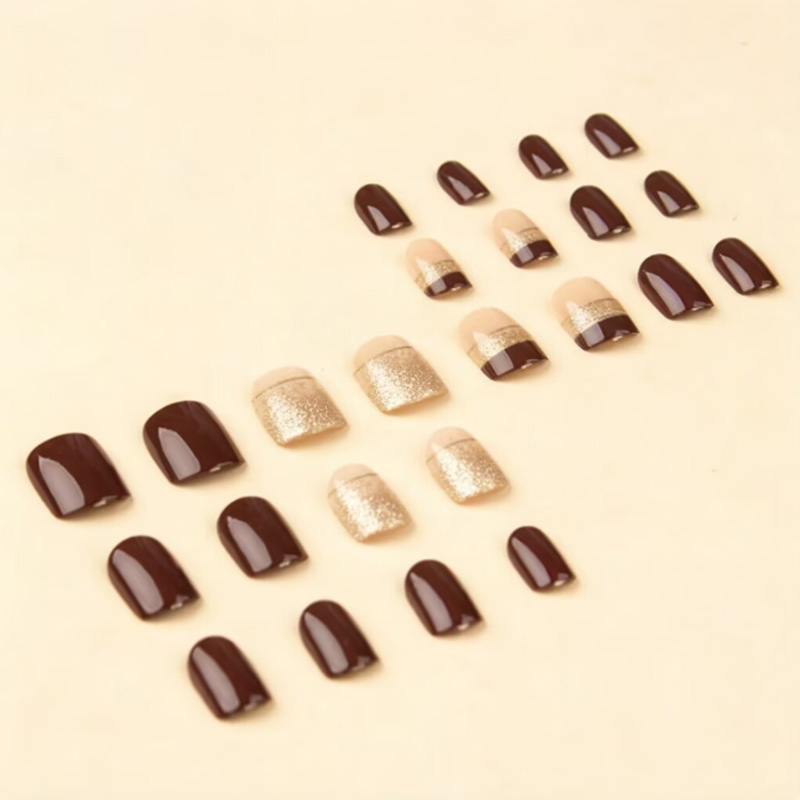 Faux ongles carrés courts pour - Nail Art Press On avis et prix