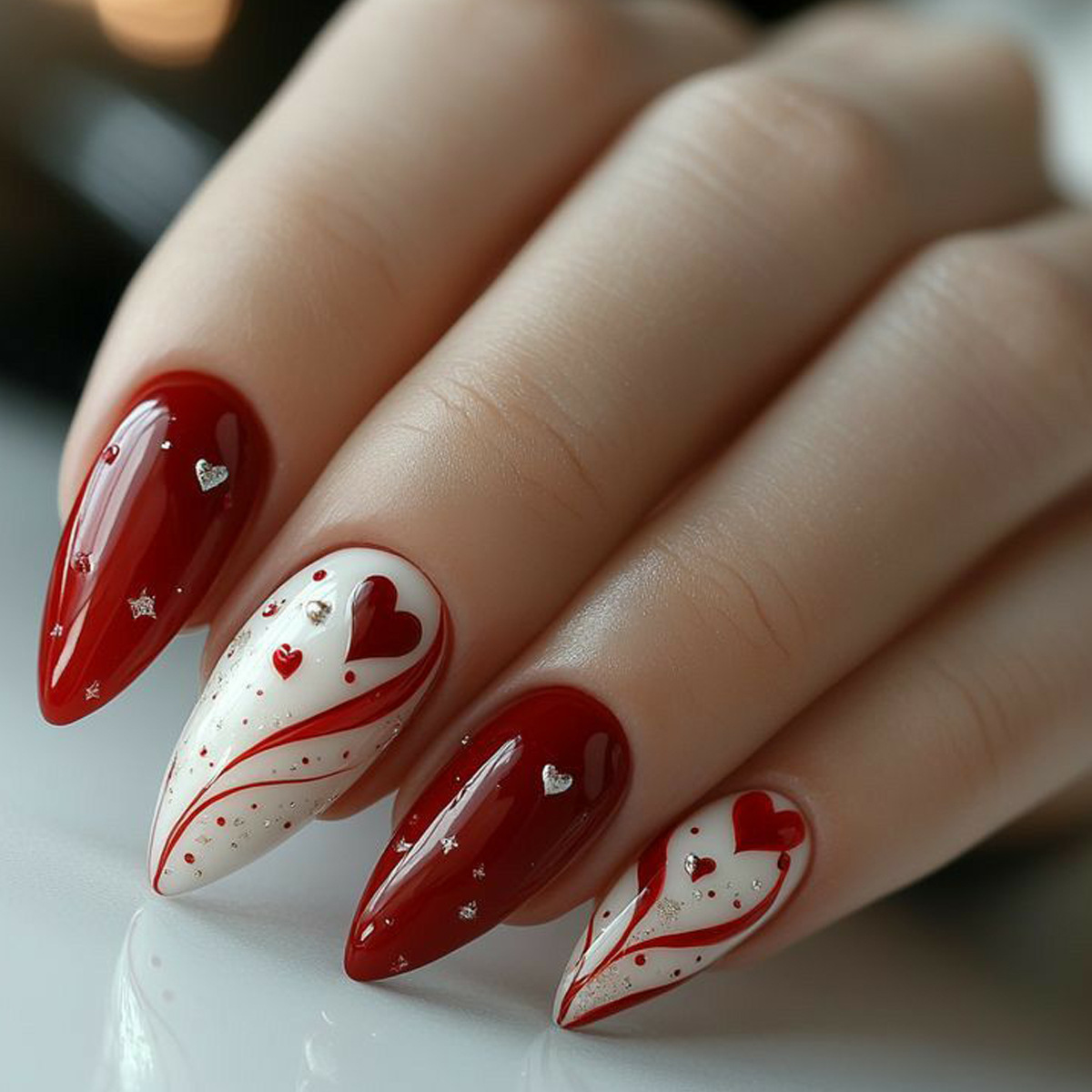 Faux ongles courts et moyens p - Nail Art Press On avis et prix