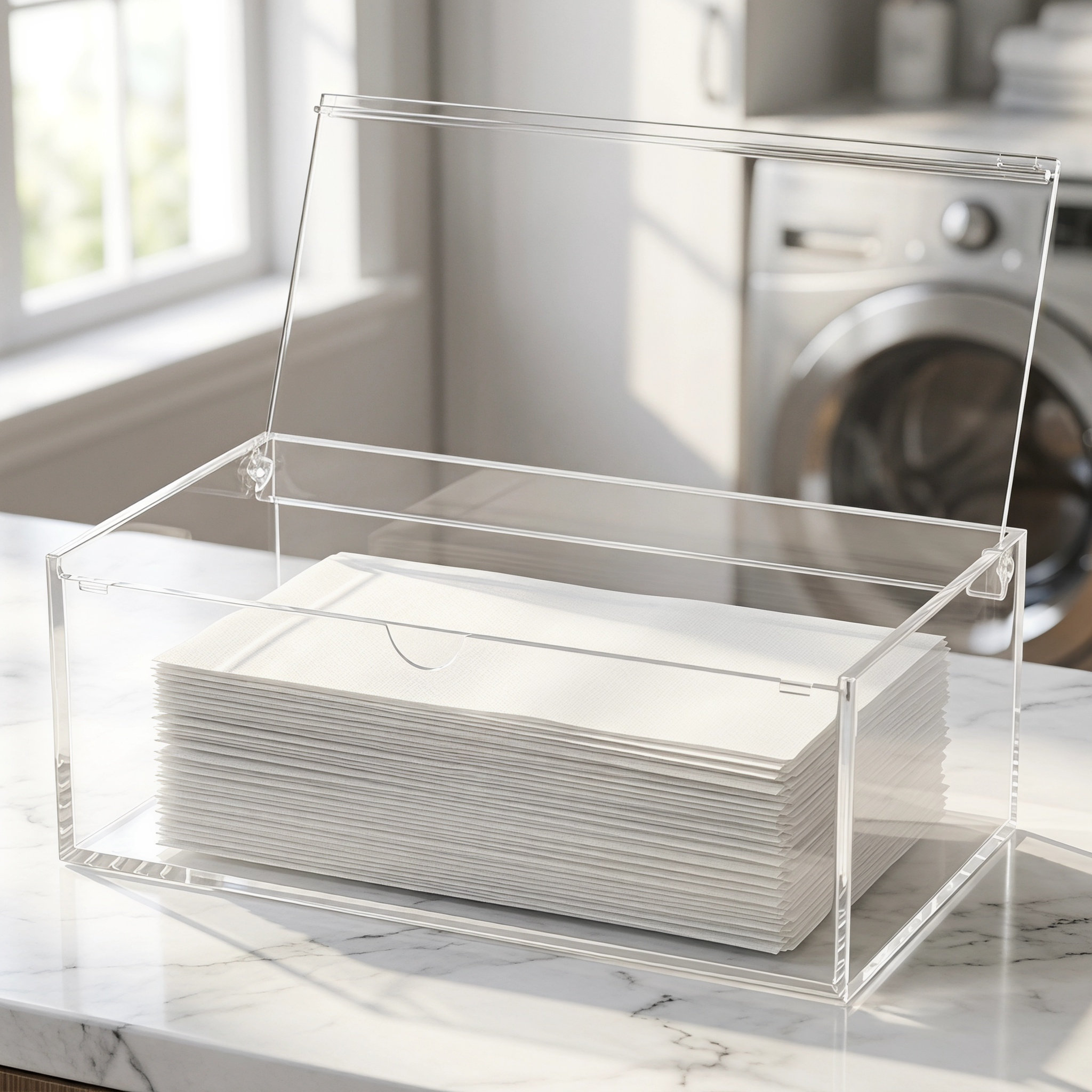 Boîte de rangement transparent - Acrylic Powder Clear avis et prix