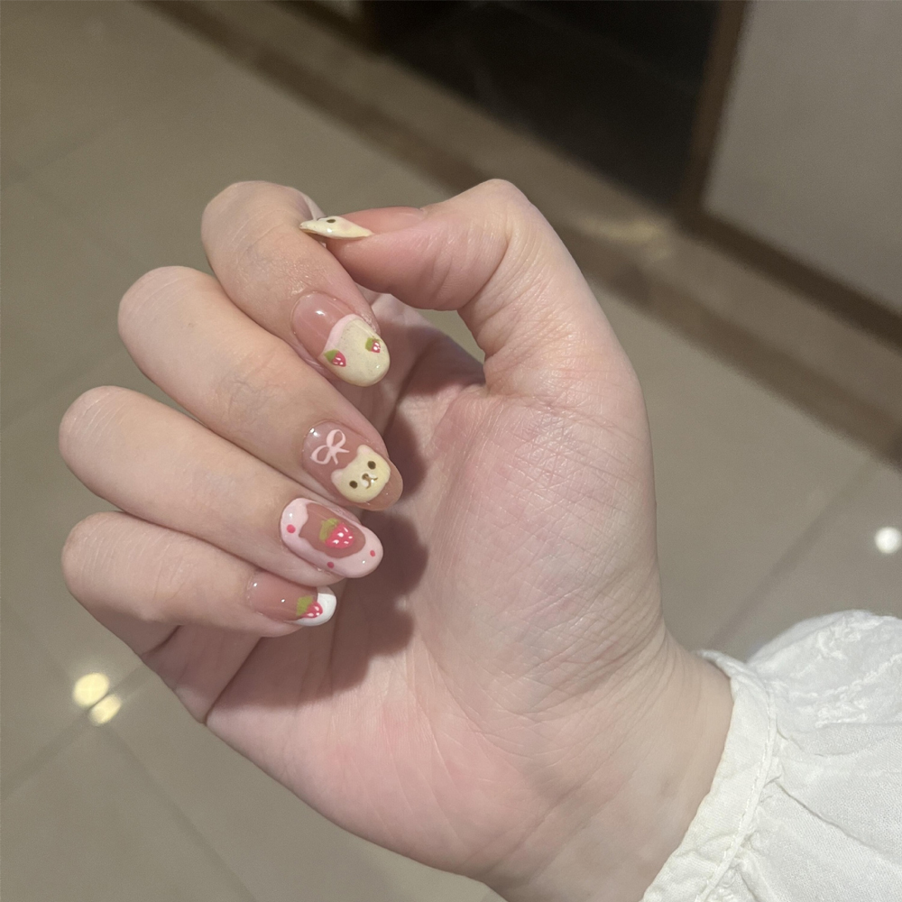 10 faux ongles en forme d'aman - Nail Art Press On avis et prix