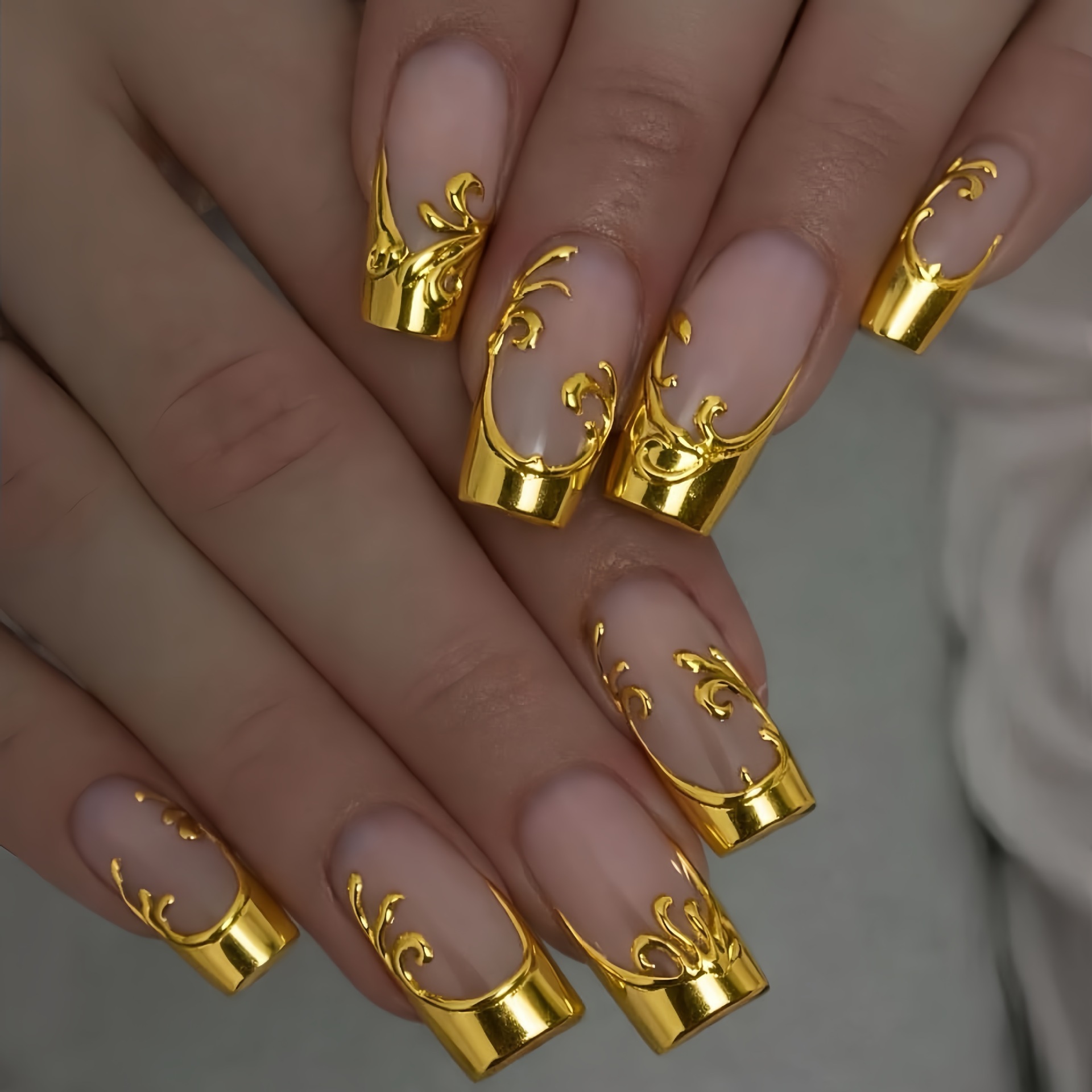 Faux ongles moyennement longs  - Nail Art Press On avis et prix